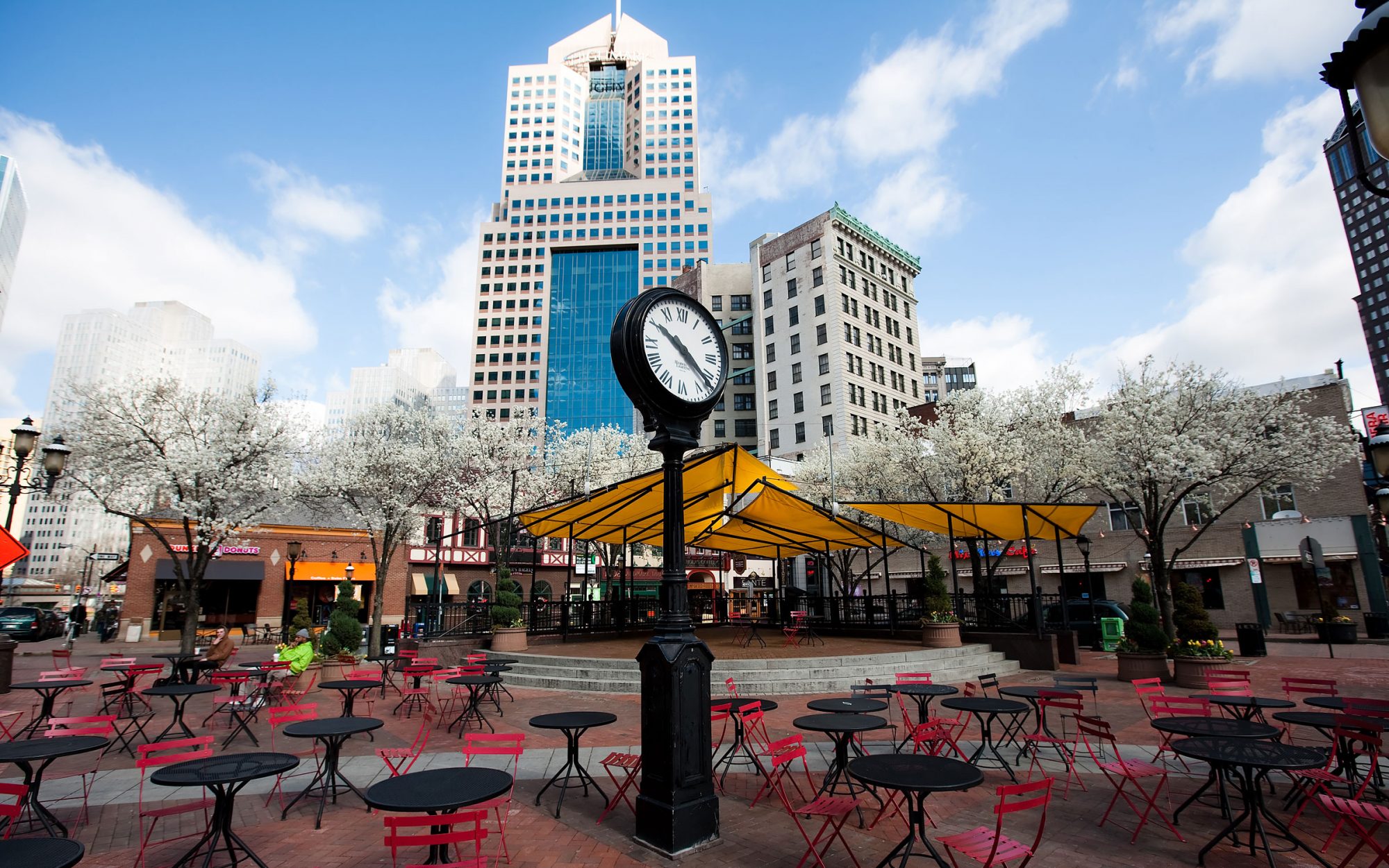 image of downtown pittsburgh at town center